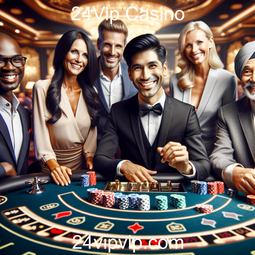 A Experiência Imersiva do Cassino Ao Vivo no 24Vip Casino